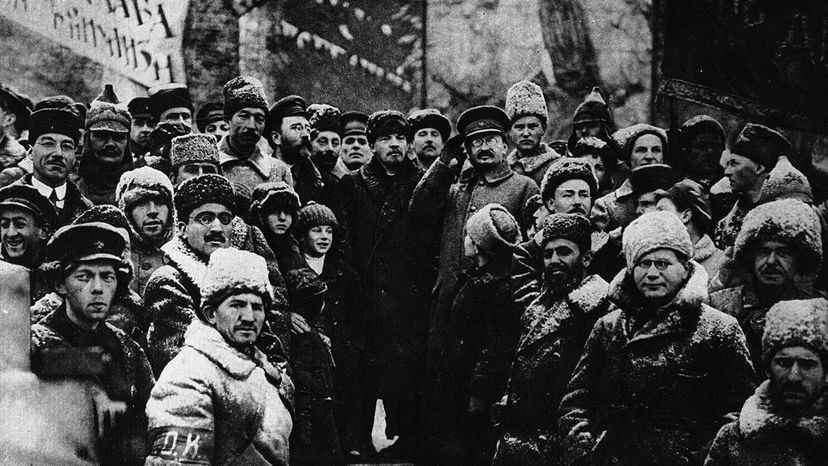 Lenin, Trotsky, October Revolution