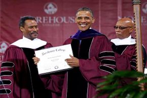 obama, morehouse