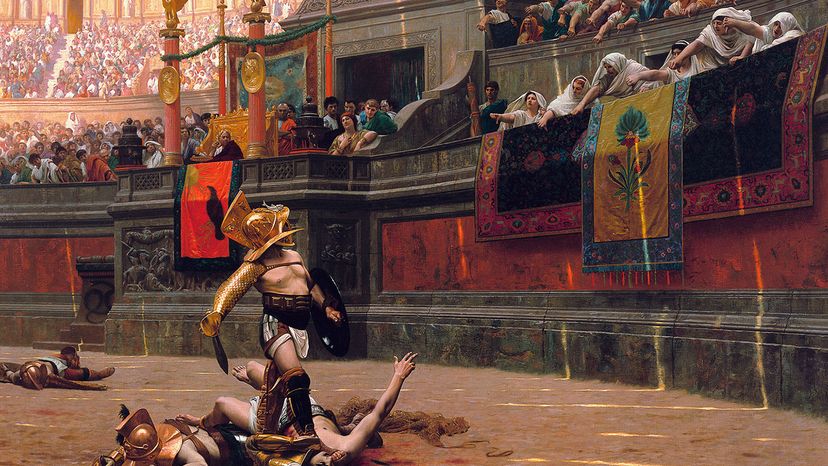 Jean-Leon Gerome (“Pollice封底)”width=