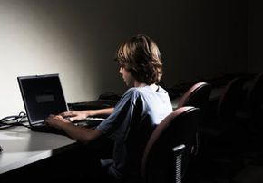 Many computer addicts hide their computer use from family and friends.