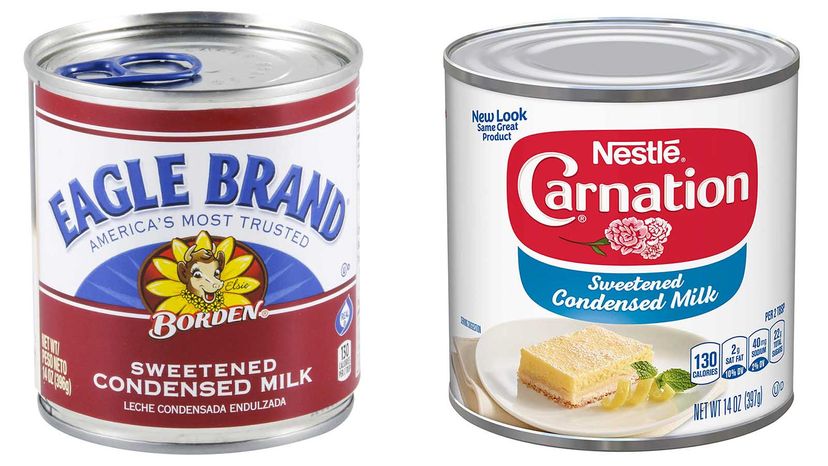 condensed milk and evaporated milk