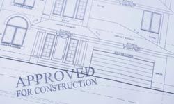 To avoid delays, have your permits approved before construction starts.
