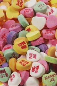 Turn candy hearts into Valentine's Day crafts for kids.