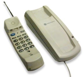 GE cordless phone, including handset and base unit