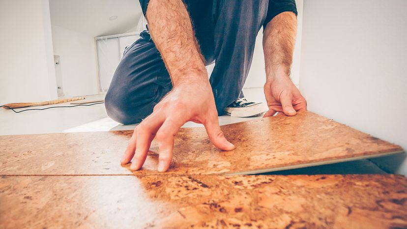 floating cork floor