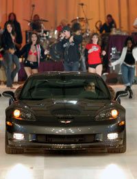 Photo courtesy General Motors The ZR1 debuted at theNorth American International Auto Show in Detroit in December 2007.