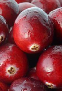 Rich in vitamin C, cranberries are good in sauces.