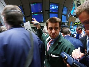 CDSs are sold over the counter, not in a formal venue like the New York Stock Exchange (shown above in September 2008, as markets tanked, thanks in part to failed CDSs).