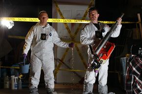 David and Christian Cadieux run Toronto Crime Scene Cleanup, a company specializing in biological and chemical clean-up in Toronto.