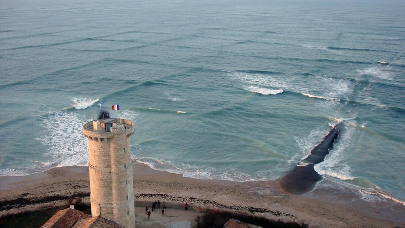 cross sea waves