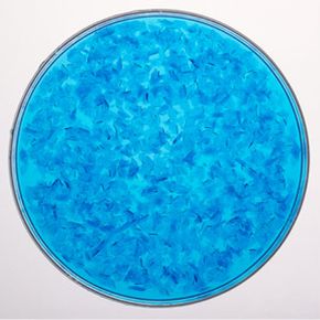 Industry has all sorts of uses for these fledgling copper salt crystals nicknamed blue vitriol.