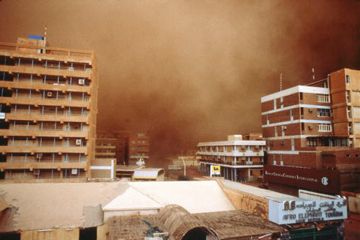 Haboob in Khartoum