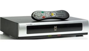 电视进化图片库数码录像机,或DVR,无带的硬盘驱动器和存储程序。看到更多的电视进化的照片。”width=