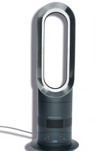 The Dyson fan also comes in a tower model.