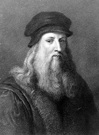 典型的文艺复兴时期的人莱昂纳多·达·芬奇（Leonardo da Vinci）是否设计了汽车的早期版本？“width=