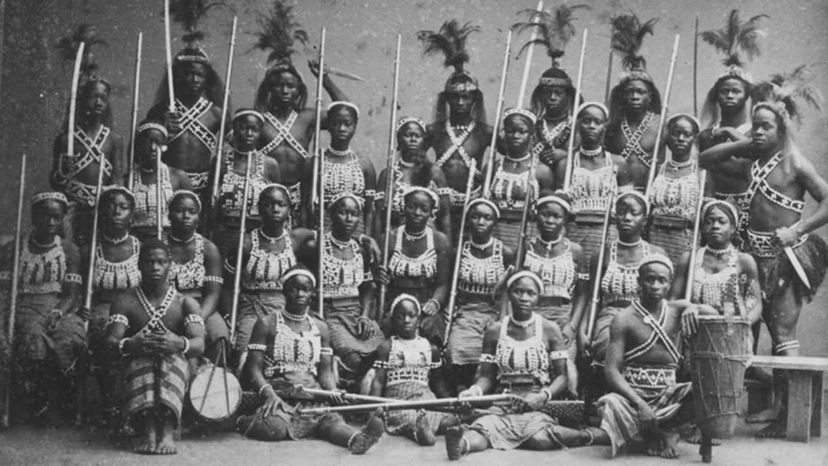 Dahomey warriors