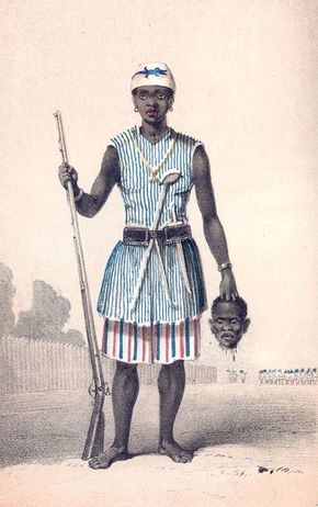 Dahomey warriors