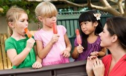 Don't be surprised if the daycare serves cherry popsicles and counts that as fruit.