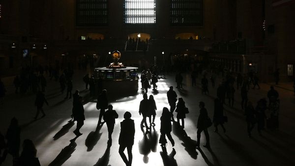 commuters, grand central terminal