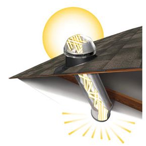 SolaTube daylighting device illustration