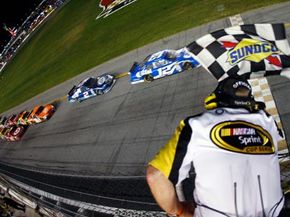 Ryan Newman wins the 2008 Daytona 500