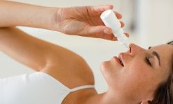 A saline solution can cleanse your nose and relieve nasal allergy symptoms.