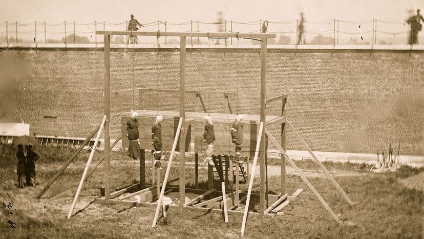 conspirators in Lincoln assassination hanged