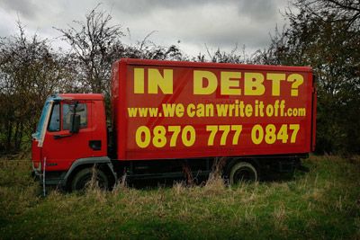 Debt collectors in the UK