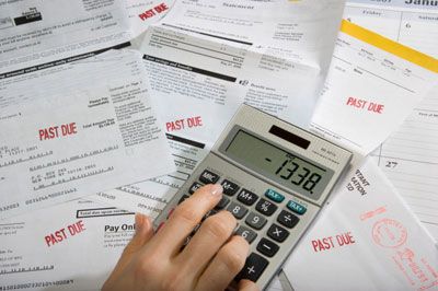 calculator on past-due bills