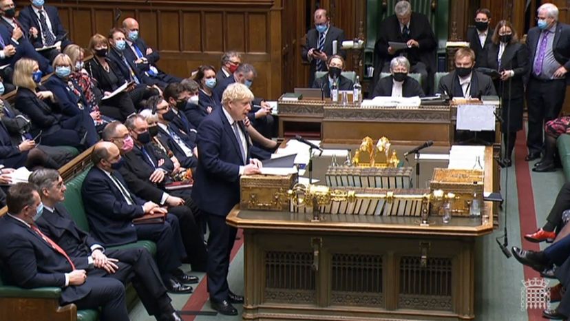 Boris Johnson, House of Commons