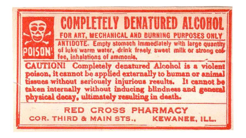 Denatured alcohol