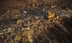 Beware of buying land too close to a landfill. The smell might make you wish to move.