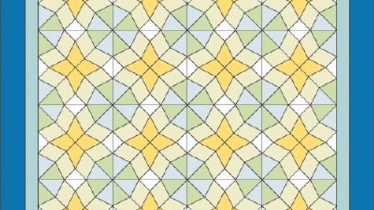 Diamond Star Quilt Pattern