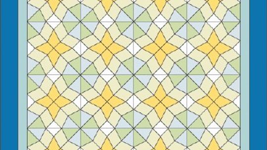 Diamond Star Quilt Pattern