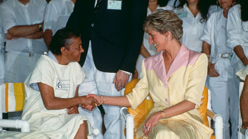 Diana, Aids patients, Rio