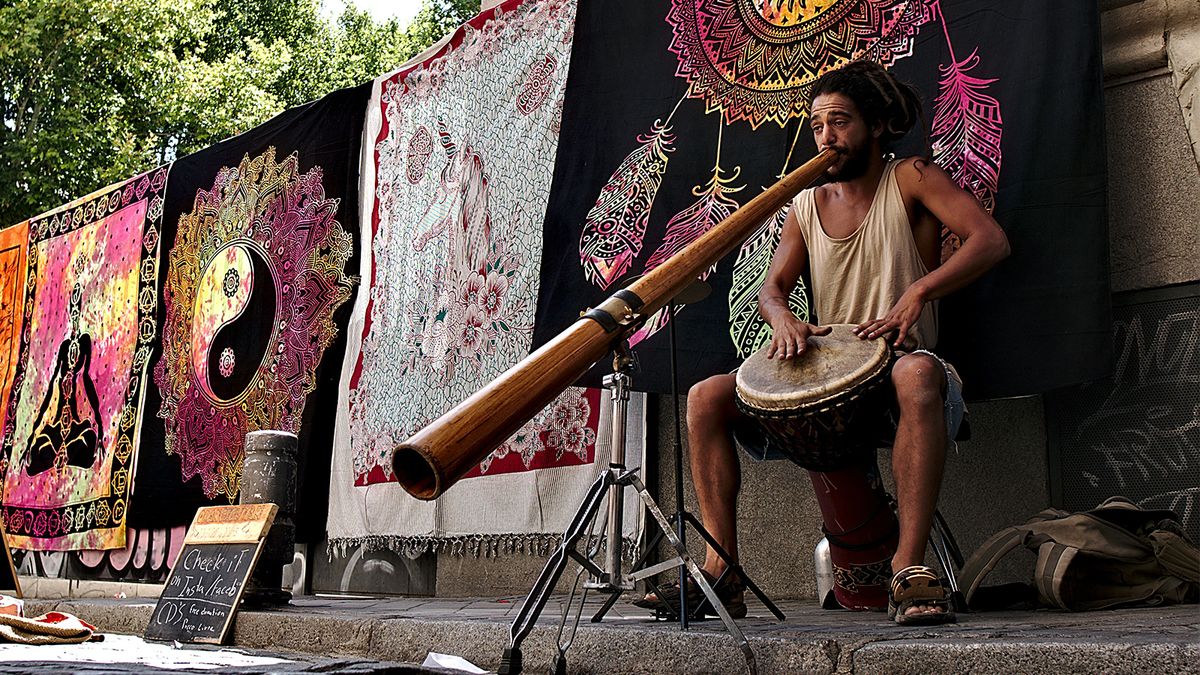 Ancient wind deals musical instrument