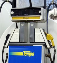 diesel fuel gas pump