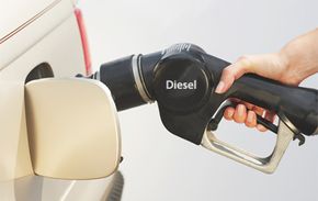 Pouring diesel fuel into an unleaded gas tank would be a big inconvenience, but it wouldn't destroy your car. See more diesel engine pictures.