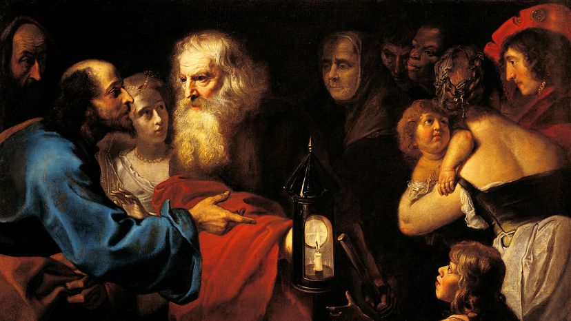 Diogenes Painting