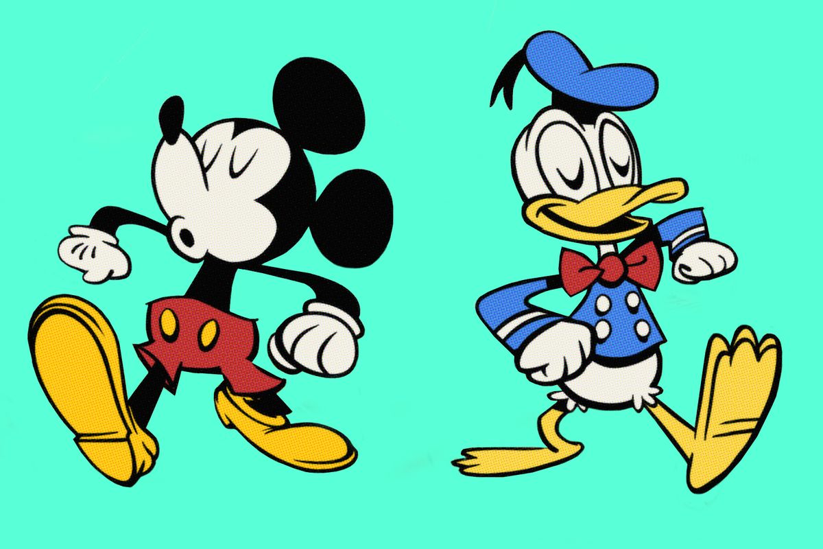 Mickey mouse cartoon clearance characters names