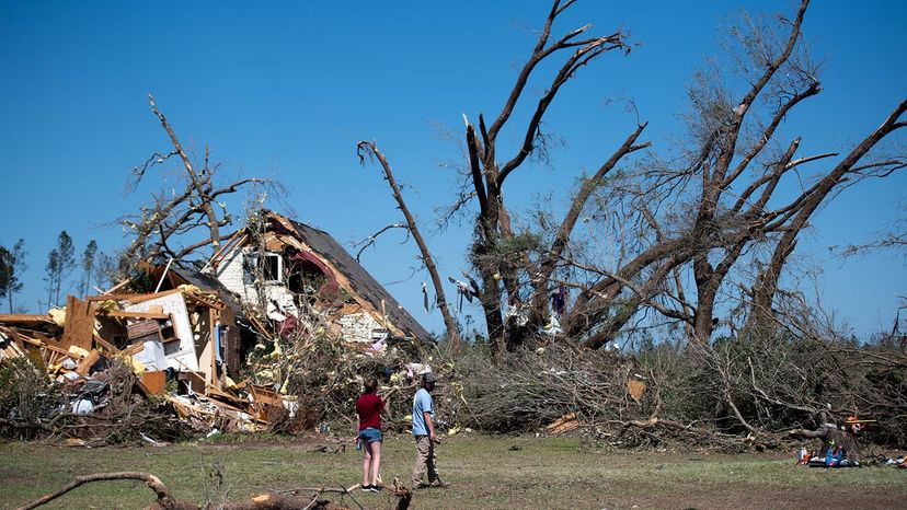 tornado damage