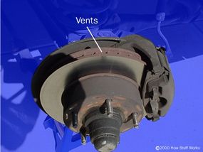 Disc brake vents