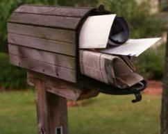 The mailbox screams &quot;my owner isn't home this week, so feel free to break in.&quot;