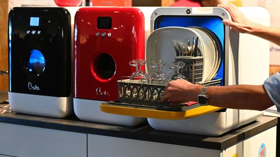 Discover Bob the mini dishwasher - Throw in the sponge, get Bob !