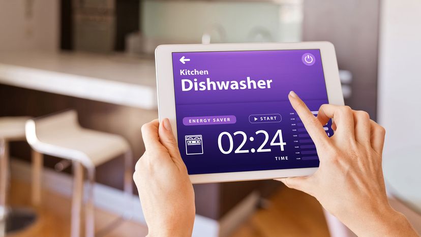 Smart dishwasher/ tablet