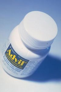 Advil can decrease the effectiveness of diuretics.