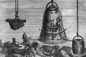Marine Life Image Gallery Early images of diving bells depicted hard-to-believe scenarios. See more pictures of marine life.