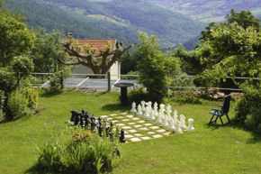 If you find you really love lawn chess, you might find yourself thinking about a permanent  installation. 