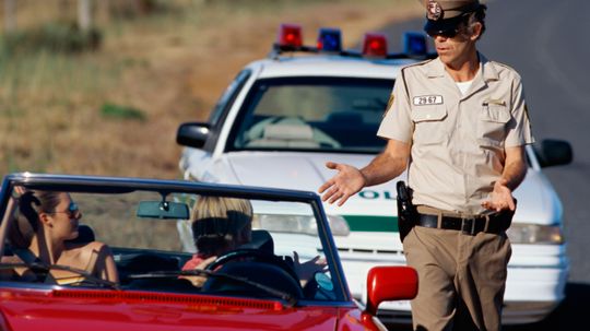 Do red cars get pulled over more often for speeding?