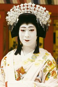 Since the 17th century, Japanese kabuki has featured male actors performing female roles.